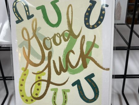 CARD: GOOD LUCK HORSESHOES Online Sale