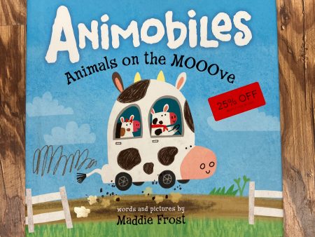 BOOK: ANIMOBILES ANIMALS ON THE For Discount