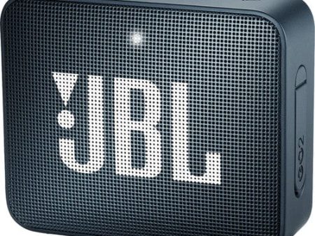 JBL Go 2 Portable Bluetooth Waterproof Speaker Navy Blue Online now