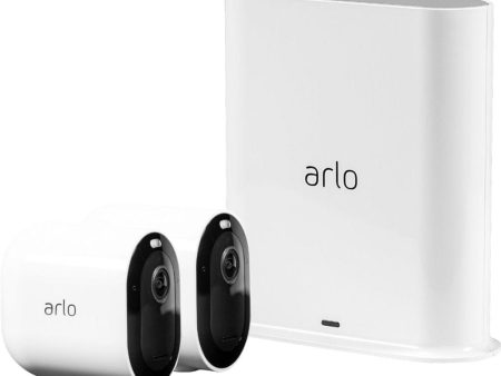 Arlo Pro 3 2K HDR Wire-Free Security System White Online Hot Sale