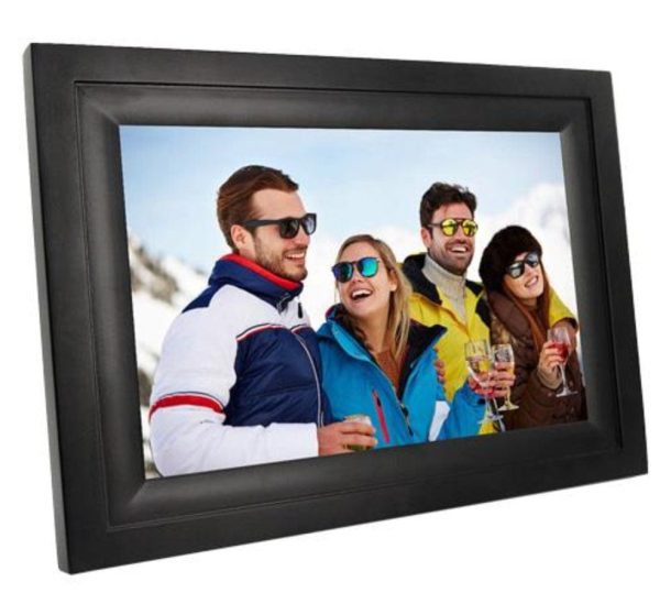 HDGenius 10  WiFi to Smart Phone Digital Picture Frame, Black Cheap