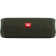 JBL Flip 5 Waterproof Bluetooth Speaker Forest Green Online