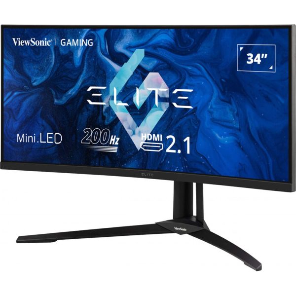 ViewSonic Elite 2K 34  1440p Curved Gaming Monitor - Certified Refurbished Online