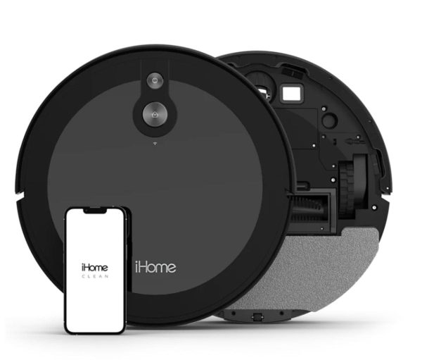 iHome AutoVac Luna Robot Vacuum & Vibrating Mop - Certified Refurbished Grade A For Cheap