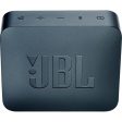 JBL Go 2 Portable Bluetooth Waterproof Speaker Navy Blue Online now