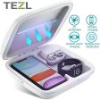 TEZL 4 in 1 Multi port Charging Station and Sanitation Box Online Sale