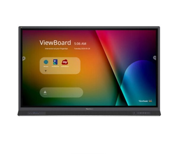 ViewSonic 65  ViewBoard 4K Touch Enabled Smart Display - Certified Refurbished Fashion