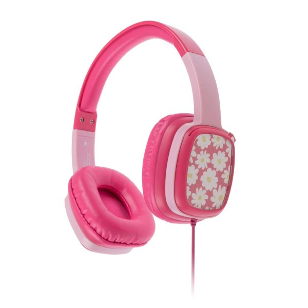 Kitsound Mini Movers Children s Headphones Pink Cheap