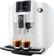 Jura E6 Automatic Espresso Machine Coffee Center, Piano White - Certified Refurbished Online now