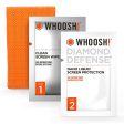 WHOOSH Diamond Defense - Superior Nano Liquid Screen Protector Wipe - Fits All Screens Phones or Tablets Online now