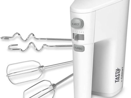 Tasty by Cuisinart Hand Mixer, White on Sale