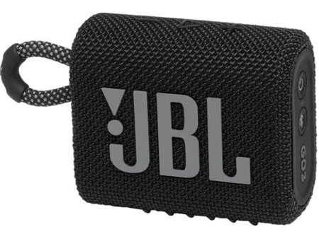 JBL Go 3 Portable Bluetooth Speaker Black Fashion