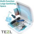 TEZL 4 in 1 Multi port Charging Station and Sanitation Box Online Sale