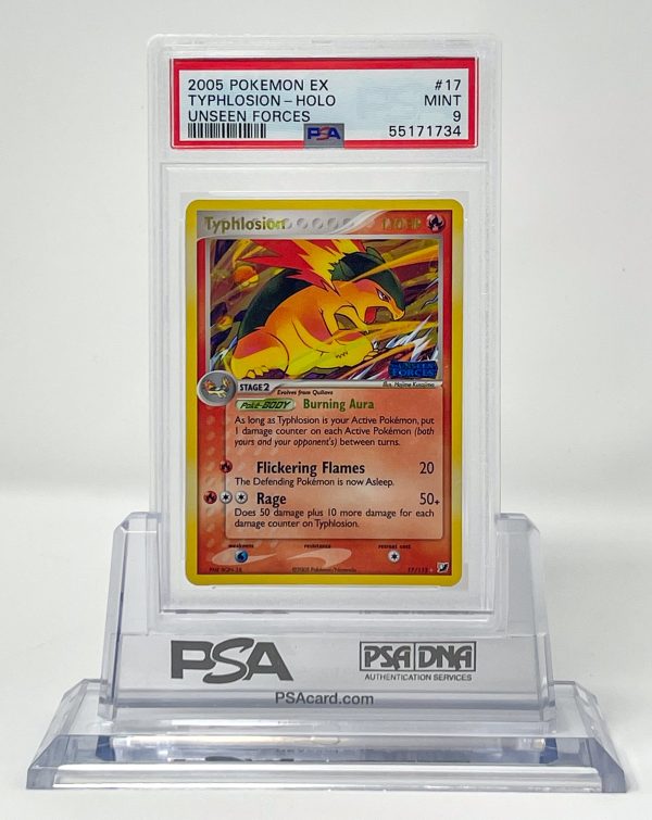 Typhlosion 17 115 Unseen Forces Reverse PSA 9 55171734 Online Sale