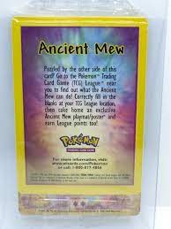 Ancient Mew SEALED (1) (Movie Promo) [Miscellaneous Cards & Products] Online Hot Sale