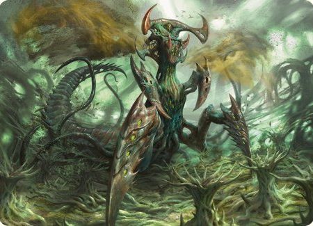 Zopandrel, Hunger Dominus Art Card [Phyrexia: All Will Be One Art Series] Hot on Sale