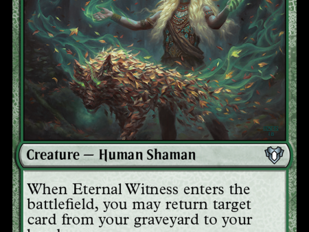 Eternal Witness [Commander Masters] Fashion