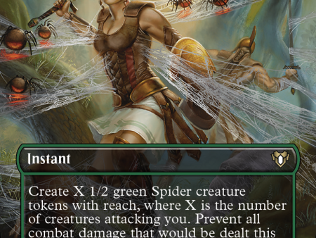 Arachnogenesis (Borderless Alternate Art) [Commander Masters] Fashion