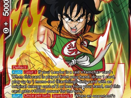 Yamcha, Attack Fury (Championship Selection Pack 2023 Vol.2) (Gold-Stamped Silver Foil) (P-536) [Tournament Promotion Cards] Online