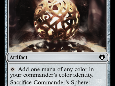 Commander s Sphere [Commander Masters] For Sale