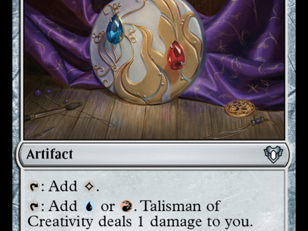 Talisman of Creativity [Commander Masters] Discount