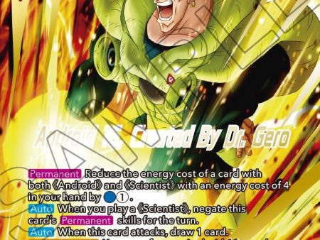 Android 16    Android 16, Created By Dr. Gero (Gold Stamped) (P-495) [Promotion Cards] Online now