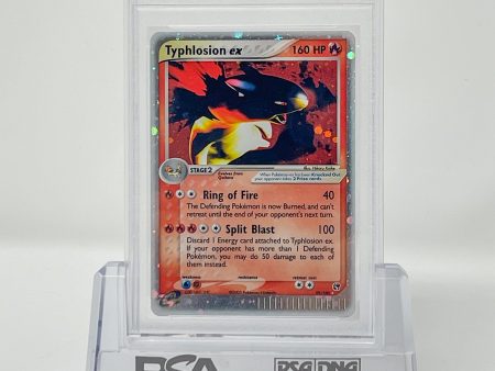 Typhlosion Ex 99 100 Sandstorm PSA 7 55171733 Online Hot Sale