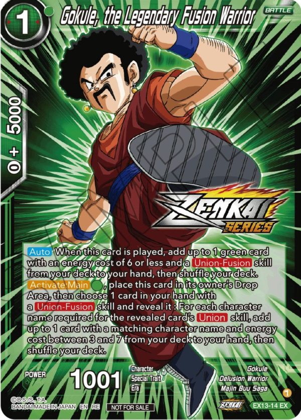 Gokule, the Legendary Fusion Warrior (Event Pack 12) (EX13-14) [Tournament Promotion Cards] Discount