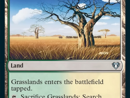 Grasslands [Commander Masters] Hot on Sale