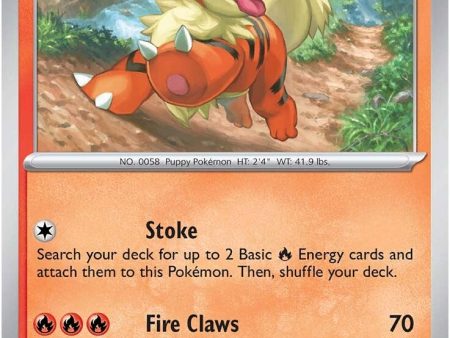 Growlithe (024) [Scarlet & Violet: Black Star Promos] Fashion