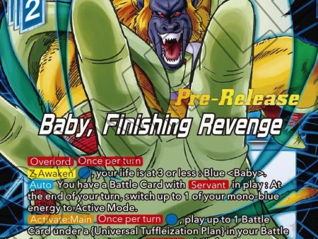 Baby, Finishing Revenge (BT21-037) [Wild Resurgence Pre-Release Cards] Cheap