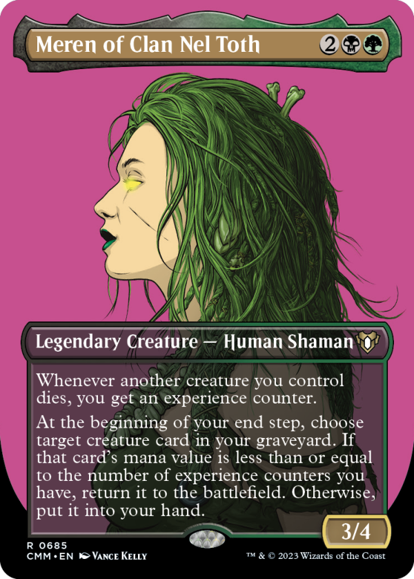 Meren of Clan Nel Toth (Borderless Profile) [Commander Masters] Online