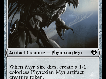 Myr Sire [Commander Masters] For Cheap