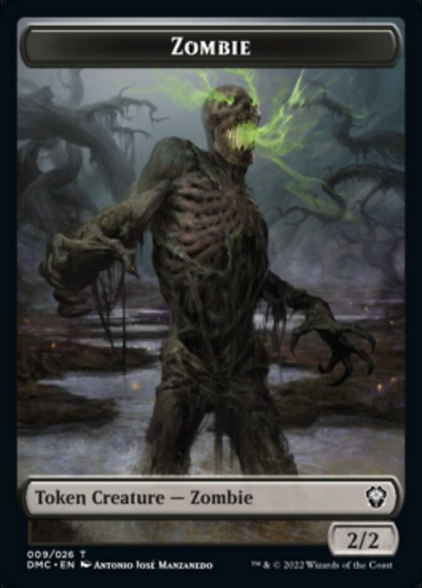 Zombie Token [Dominaria United Commander Tokens] Sale