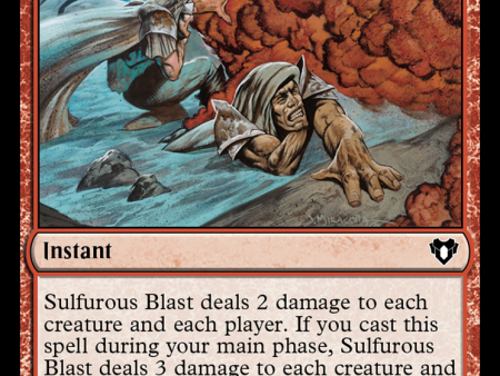 Sulfurous Blast [Commander Masters] For Discount