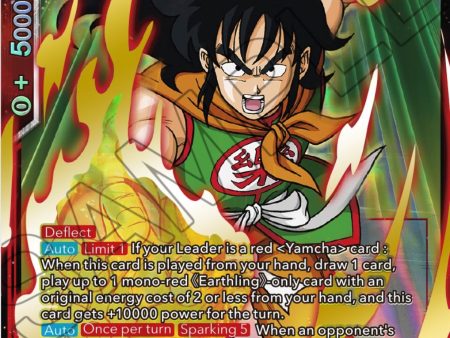 Yamcha, Attack Fury (Championship Selection Pack 2023 Vol.2) (Gold-Stamped Shatterfoil) (P-536) [Tournament Promotion Cards] Online Sale