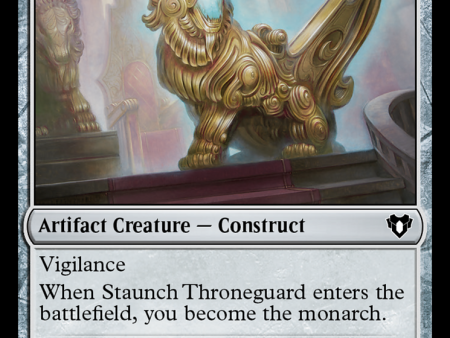 Staunch Throneguard [Commander Masters] Discount