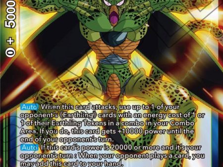 Cell, Earthling Absorption (Zenkai Series Tournament Pack Vol.4) (P-507) [Tournament Promotion Cards] Online now