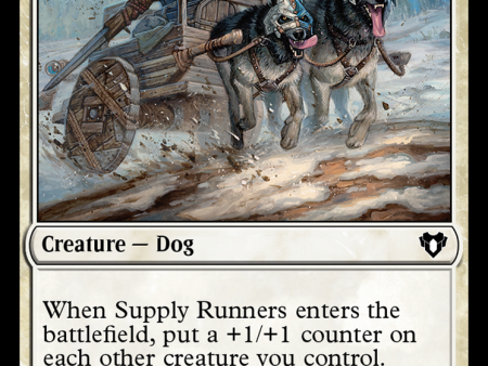 Supply Runners [Commander Masters] on Sale