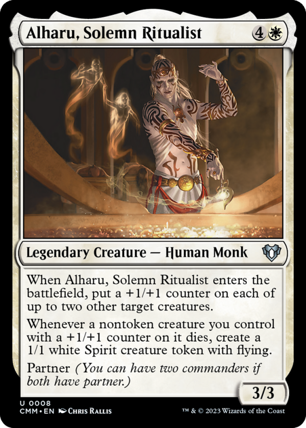 Alharu, Solemn Ritualist [Commander Masters] on Sale