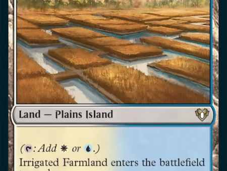 Irrigated Farmland [Commander Masters] Sale