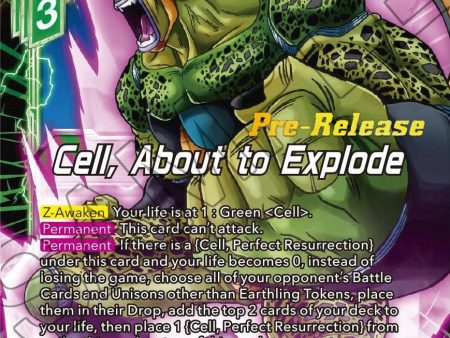 Cell, About to Explode (BT21-072) [Wild Resurgence Pre-Release Cards] Online now